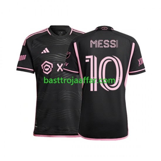 Inter Miami Lionel Messi 10 Män Borta Fotbollströja 2023 Kortärmad