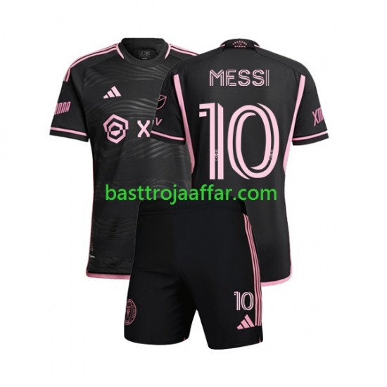 Inter Miami Lionel Messi 10 Barn Borta Fotbollströja 2023 Kortärmad