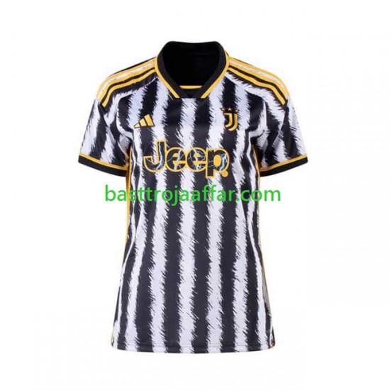 Juventus Dam Hemma Fotbollströja 2023-2024 Kortärmad