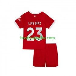 Liverpool Luis Diaz 23 Barn Hemma Fotbollströja 2023-2024 Kortärmad Liverpool Luis Diaz 23 Barn Hemma Fotbollströja 2023-2024 Kortärmad