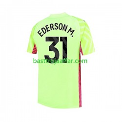 Manchester City Ederson Moraes 31 Målvakt Män Tredje Fotbollströja 2023-2024 Kortärmad Manchester City Ederson Moraes 31 Målvakt Män Tredje Fotbollströja 2023-2024 Kortärmad