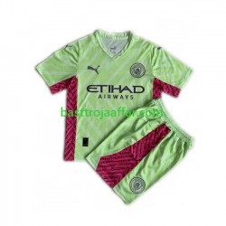 Manchester City Målvakt Barn Tredje Fotbollströja 2023-2024 Kortärmad