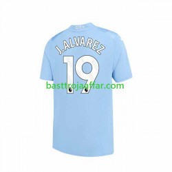 Manchester City J. ALVAREZ 19 Män Hemma Fotbollströja 2023-2024 Kortärmad Manchester City J. ALVAREZ 19 Män Hemma Fotbollströja 2023-2024 Kortärmad