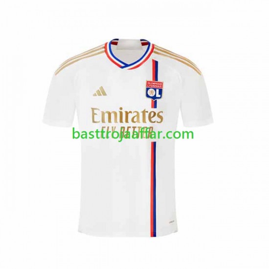 Olympique Lyonnais Män Hemma Fotbollströja 2023-2024 Kortärmad