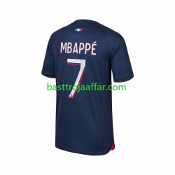 Paris Saint-Germain Mbappé 7 Män Hemma Fotbollströja 2023-2024 Kortärmad Paris Saint-Germain Mbappé 7 Män Hemma Fotbollströja 2023-2024 Kortärmad