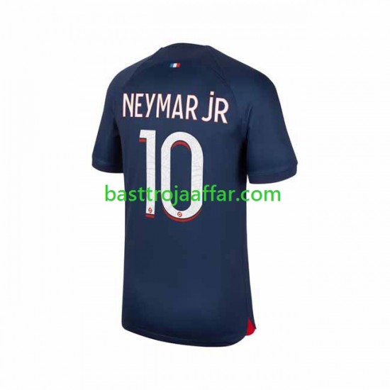 Paris Saint-Germain Neymar Jr 10 Män Hemma Fotbollströja 2023-2024 Kortärmad