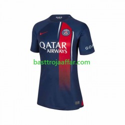 Paris Saint-Germain Dam Hemma Fotbollströja 2023-2024 Kortärmad