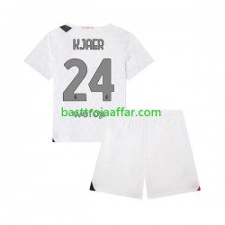 AC Milan Simon Kjaer 24 Barn Borta Fotbollströja 2023-2024 Kortärmad AC Milan Simon Kjaer 24 Barn Borta Fotbollströja 2023-2024 Kortärmad
