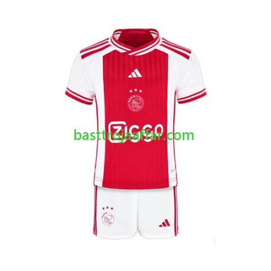 AFC Ajax Barn Hemma Fotbollströja 2023-2024 Kortärmad