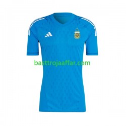 Argentina Målvakt Män Tredje Fotbollströja 2023 Kortärmad