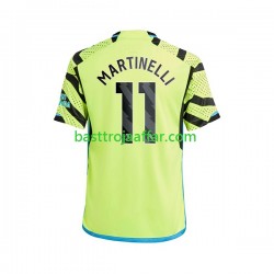 Arsenal Gabriel Martinelli 11 Män Borta Fotbollströja 2023-2024 Kortärmad