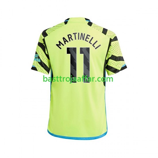 Arsenal Gabriel Martinelli 11 Män Borta Fotbollströja 2023-2024 Kortärmad