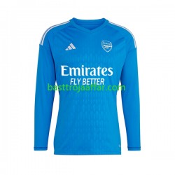 Arsenal Long Målvakt Borta Fotbollströja 2023-2024 Kortärmad