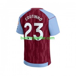 Aston Villa Philippe Coutinho 23 Män Hemma Fotbollströja 2023-2024 Kortärmad