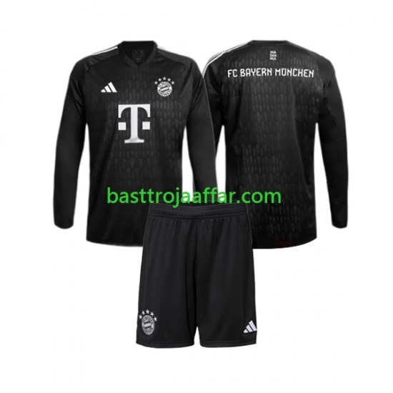 FC Bayern München Målvakt Barn Hemma Fotbollströja 2023-2024 Långärmad