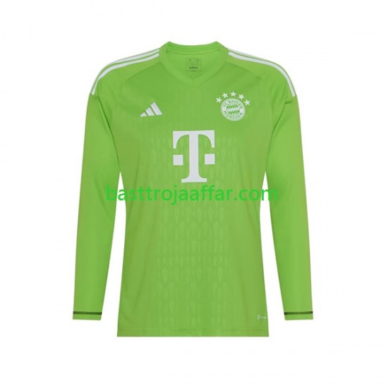FC Bayern München Manuel Neuer 1 Målvakt Män Borta Fotbollströja 2023-2024 Långärmad