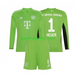 FC Bayern München Manuel Neuer 1 Målvakt Barn Borta Fotbollströja 2023-2024 Långärmad FC Bayern München Manuel Neuer 1 Målvakt Barn Borta Fotbollströja 2023-2024 Långärmad