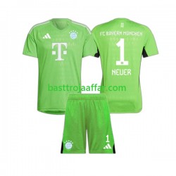 FC Bayern München Manuel Neuer 1 Målvakt Barn Borta Fotbollströja 2023-2024 Kortärmad FC Bayern München Manuel Neuer 1 Målvakt Barn Borta Fotbollströja 2023-2024 Kortärmad
