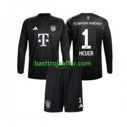 FC Bayern München Manuel Neuer 1 Målvakt Barn Hemma Fotbollströja 2023-2024 Långärmad FC Bayern München Manuel Neuer 1 Målvakt Barn Hemma Fotbollströja 2023-2024 Långärmad