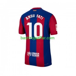 FC Barcelona Ansu Fati 10 Män Hemma Fotbollströja 2023-2024 Kortärmad FC Barcelona Ansu Fati 10 Män Hemma Fotbollströja 2023-2024 Kortärmad