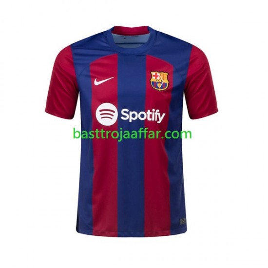 FC Barcelona Ousmane Dembele 7 Män Hemma Fotbollströja 2023-2024 Kortärmad