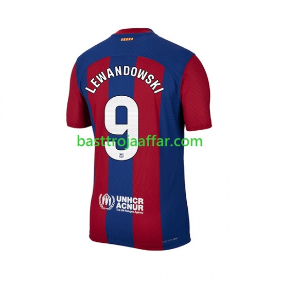 FC Barcelona Robert Lewandowski 9 Män Hemma Fotbollströja 2023-2024 Kortärmad