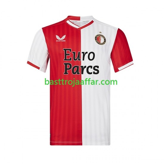 Feyenoord Rotterdam Män Hemma Fotbollströja 2023-2024 Kortärmad
