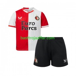 Feyenoord Rotterdam Barn Hemma Fotbollströja 2023-2024 Kortärmad Feyenoord Rotterdam Barn Hemma Fotbollströja 2023-2024 Kortärmad