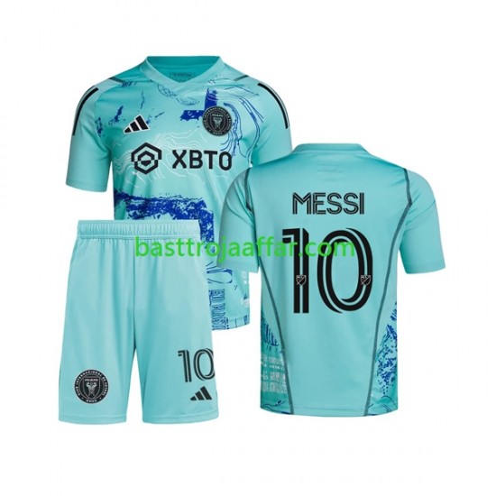 Inter Miami Lionel Messi 10 Special Barn Hemma Fotbollströja 2023-2024 Kortärmad