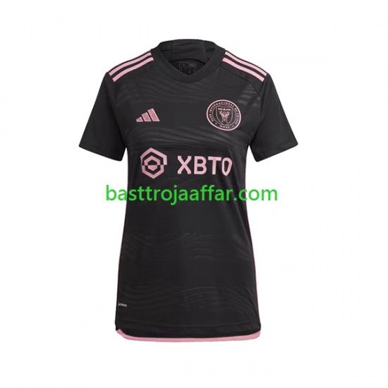 Inter Miami Dam Borta Fotbollströja 2023-2024 Kortärmad
