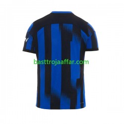 Inter Milan Män Hemma Fotbollströja 2023-2024 Kortärmad