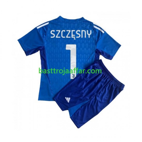 Juventus Wojciech Szczesny 1 Målvakt Barn Hemma Fotbollströja 2023-2024 Kortärmad