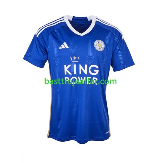 Leicester City Män Hemma Fotbollströja 2023-2024 Kortärmad
