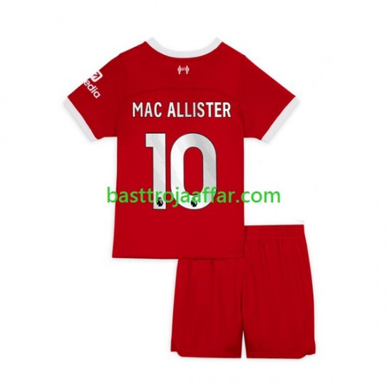 Liverpool Alexis Mac Allister 10 Barn Hemma Fotbollströja 2023-2024 Kortärmad