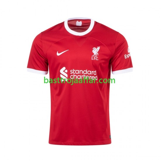Liverpool Darwin Nunez 9 Män Hemma Fotbollströja 2023-2024 Kortärmad