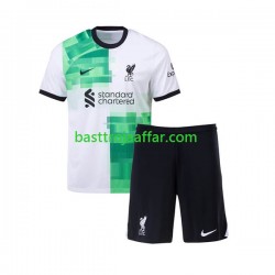 Liverpool Barn Borta Fotbollströja 2023-2024 Kortärmad