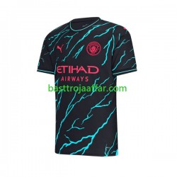 Manchester City Erling Haaland 9 Män Tredje Fotbollströja 2023-2024 Kortärmad