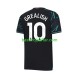 Manchester City Jack Grealish 10 Män Tredje Fotbollströja 2023-2024 Kortärmad