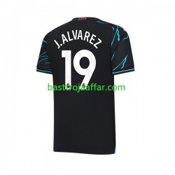 Manchester City Julian Alvarez 19 Män Tredje Fotbollströja 2023-2024 Kortärmad