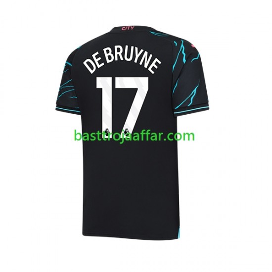 Manchester City Kevin De Bruyne 17 Män Tredje Fotbollströja 2023-2024 Kortärmad