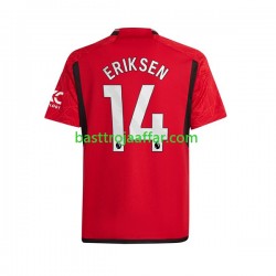 Manchester United Eriksen 14 Män Hemma Fotbollströja 2023-2024 Kortärmad