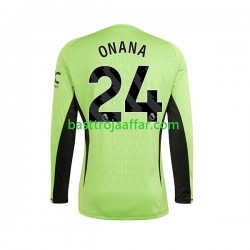 Manchester United Andre Onana 24 Målvakt Män Hemma Fotbollströja 2023-2024 Långärmad Manchester United Andre Onana 24 Målvakt Män Hemma Fotbollströja 2023-2024 Långärmad