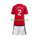 Manchester United Lindelof 2 Barn Hemma Fotbollströja 2023-2024 Kortärmad