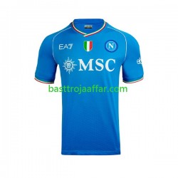 SSC Napoli Män Hemma Fotbollströja 2023-2024 Kortärmad