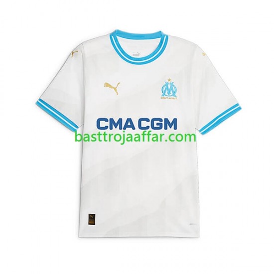 Olympique de Marseille Män Hemma Fotbollströja 2023-2024 Kortärmad