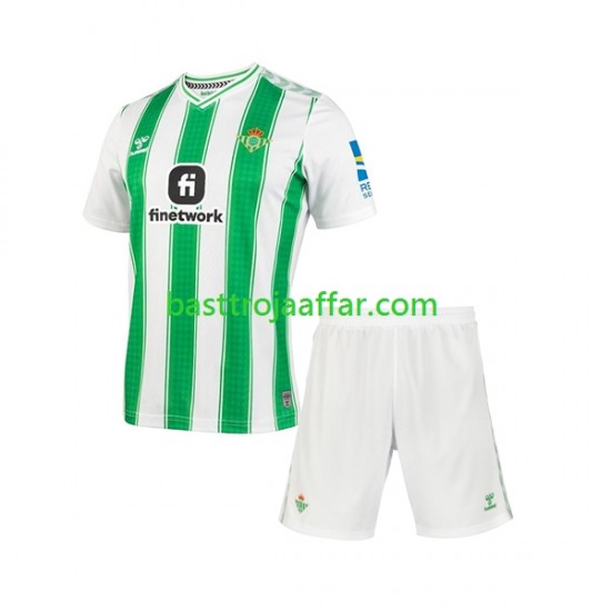 Real Betis Barn Hemma Fotbollströja 2023-2024 Kortärmad