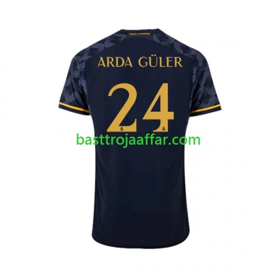 Real Madrid Arda Guler 24 Män Borta Fotbollströja 2023-2024 Kortärmad