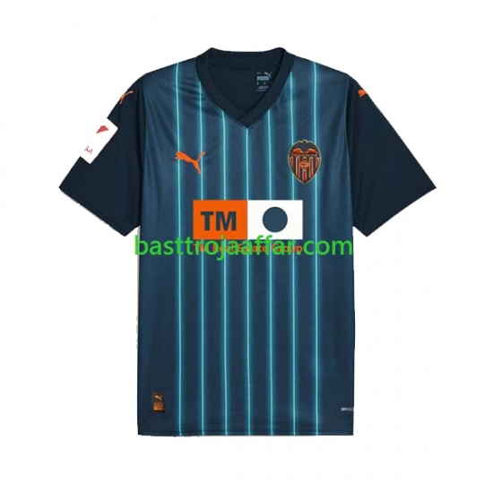 Valencia CF Män Borta Fotbollströja 2023-2024 Kortärmad