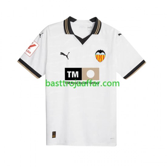 Valencia CF Män Hemma Fotbollströja 2023-2024 Kortärmad