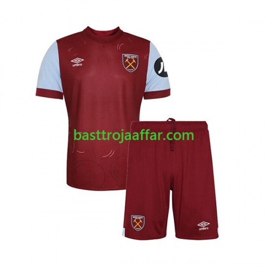 West Ham United Barn Hemma Fotbollströja 2023-2024 Kortärmad